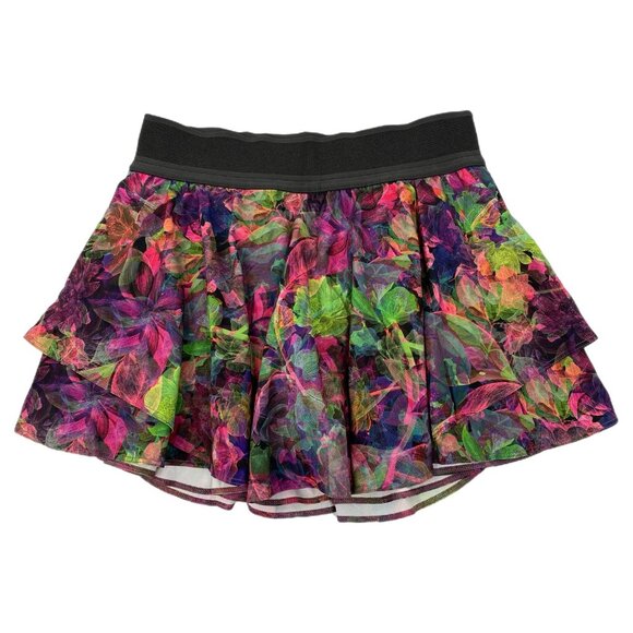 Lululemon Pink Green Floral Athletic Skort | Women’s Size 6 - Picture 1 of 6
